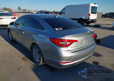 2016 Hyundai Sonata Se z USA, uszkodzony, nr VIN 5NPE24AF9GH326838